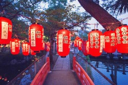 提灯まつり       ７月２４日（金)  午後５時～８時